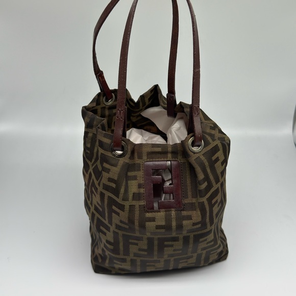 Fendi Zucca Mini Tote Bag - Picture 2 of 14